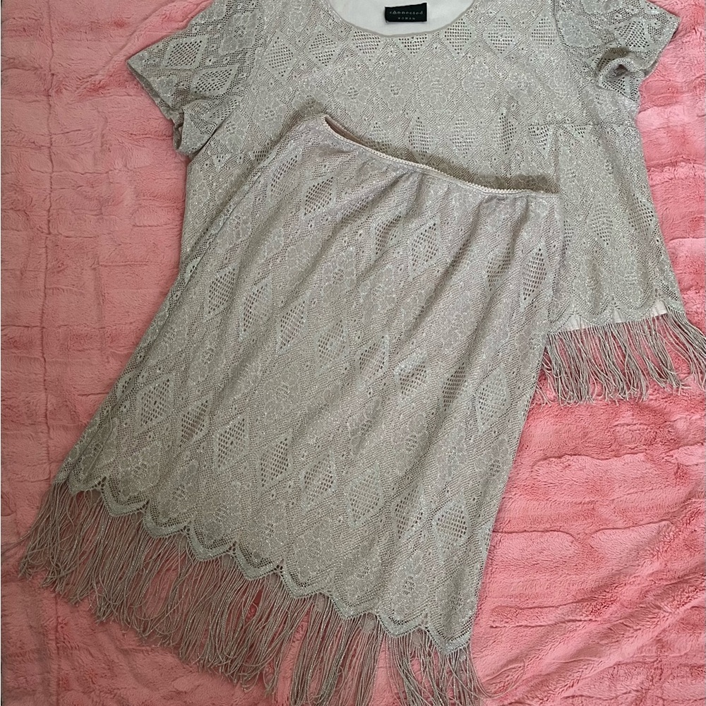 Beautiful Fringe Hem Set - Picture 6 of 8